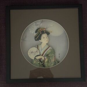 Japanese Traditional Wall Art (Oshi-e)